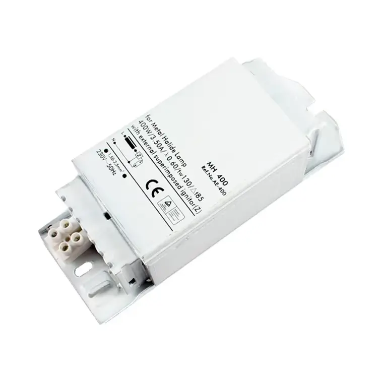 BALASTO METAL HALIDE 60 Hz - 400W 6400K 220V