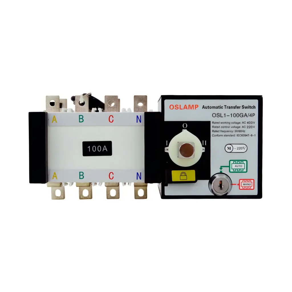 TRANSFERENCIA AUTOMATICA 4P - 100A 220V