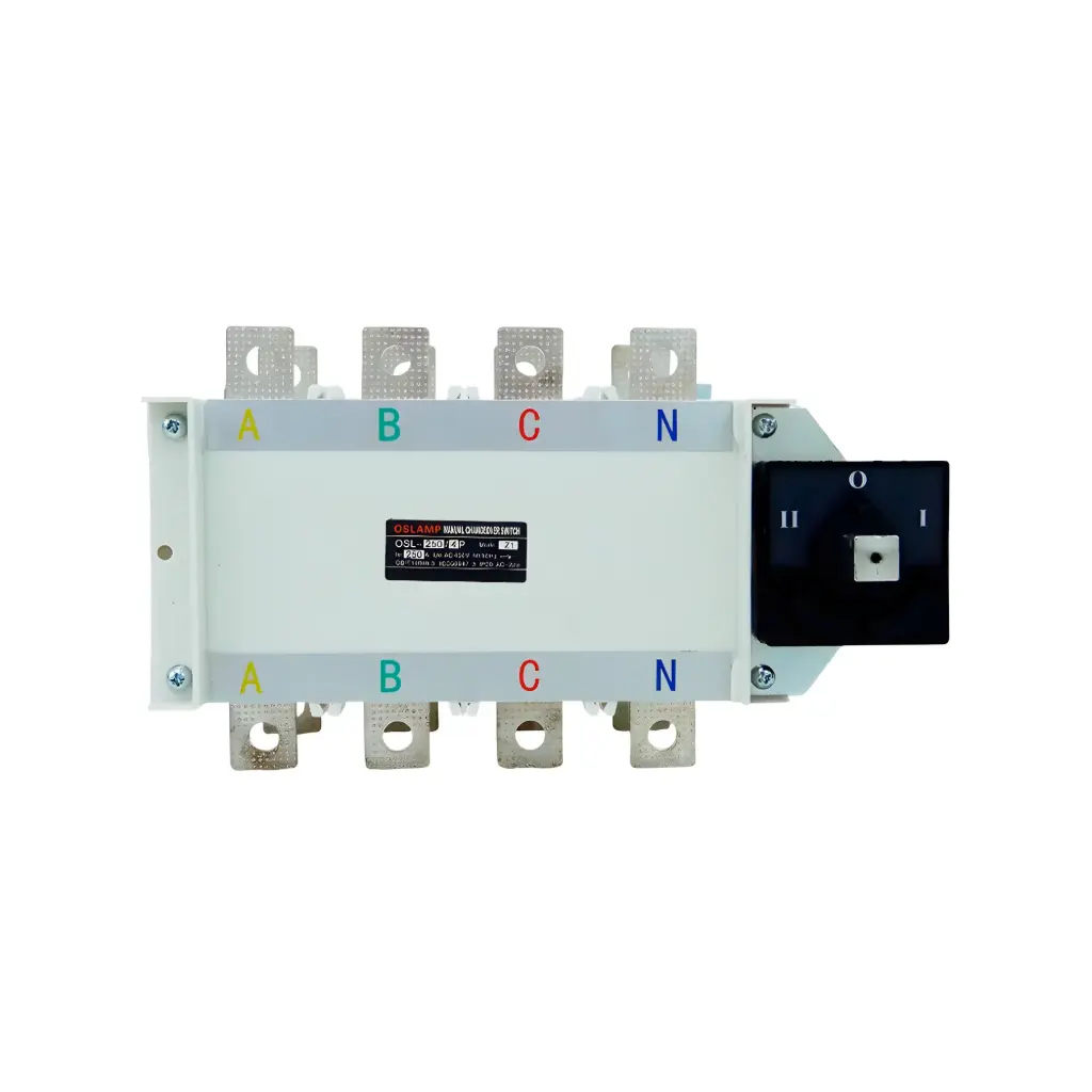 TRANSFERENCIA MANUAL 4P - 250A 400V