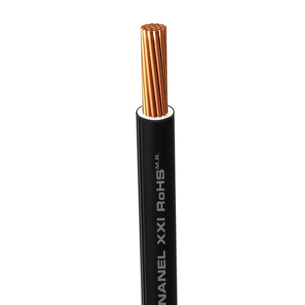 CABLE THW 1/0 100% COBRE CABLEMA (PRECIO X ML) - NEGRO