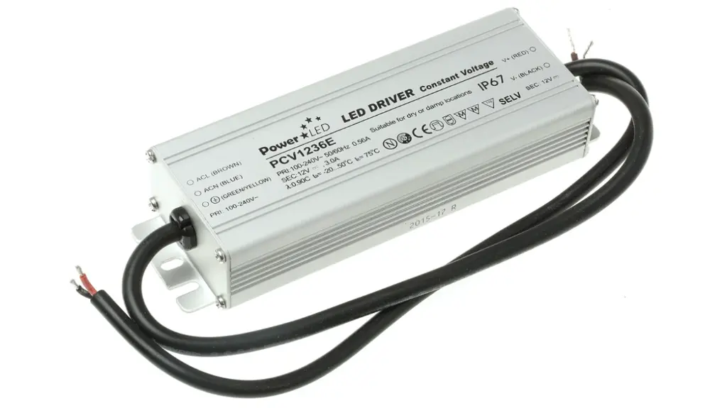 DRIVER PAEA LAMPARA FLEXIBLE LED - 36W ENTRADA 100V/240V
SALIDA 12V