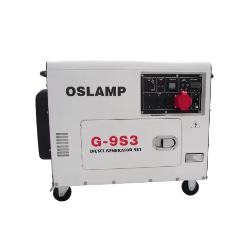 [OSL469] GENERADOR TRIF. DIESEL INSONOR. MOTOR YTO - 9 KVA 3600 RPM 127/220V