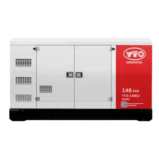 [OSL456] GENERADOR TRIF. DIESEL INSONOR. MOTOR YTO - 148 KVA 1.800 RPM 127/220V
