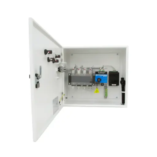 [OSL476] TRANSFERENCIA AUTOMATICA 1P ARMADA CON GABINETE - 250A (PARA CARGA HASTA 92KVA) 120/240V
